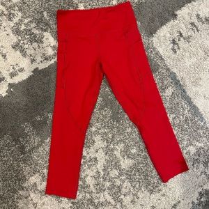 Zyia Red Leggings Size 4